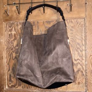 Brand New w/o tags Neiman Marcus suede bag